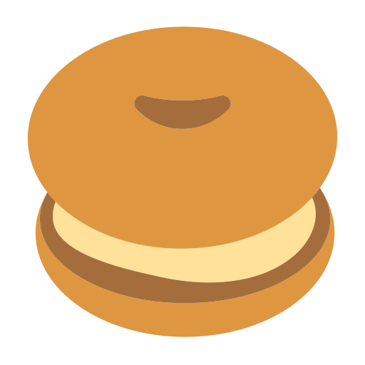 How emoji bagel displayed on Toss Face