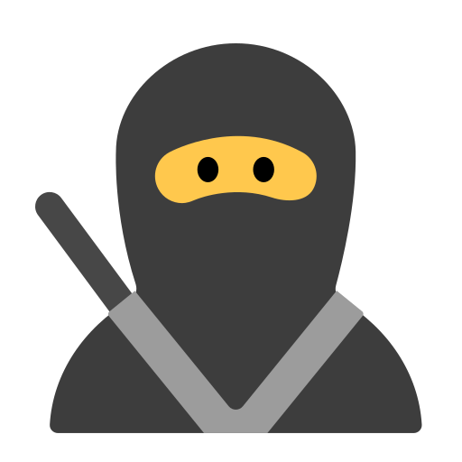 How emoji ninja displayed on Toss Face