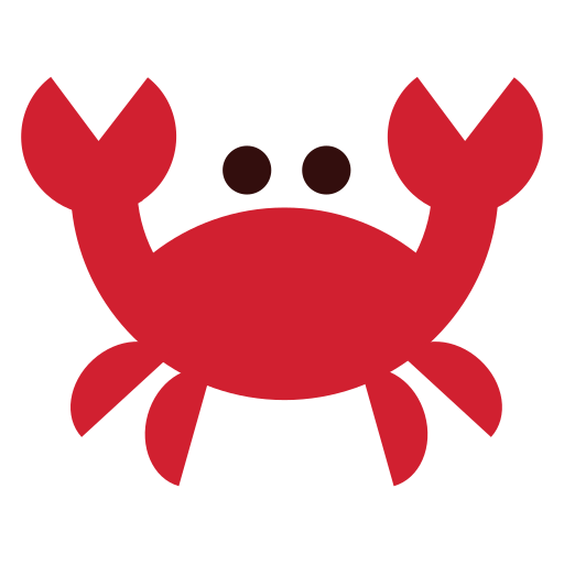 How emoji crab displayed on Toss Face