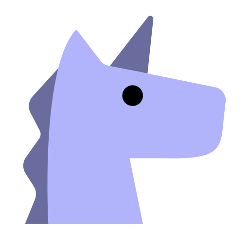 How emoji unicorn displayed on Toss Face