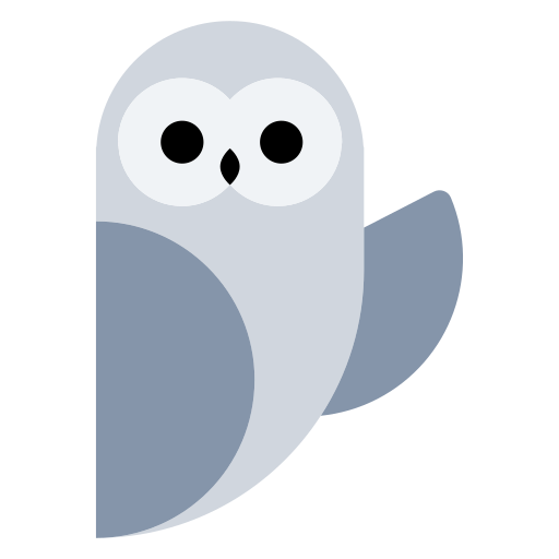 How emoji owl displayed on Toss Face