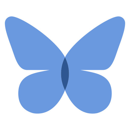 How emoji butterfly displayed on Toss Face