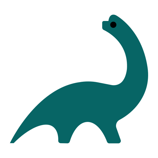 How emoji sauropod displayed on Toss Face