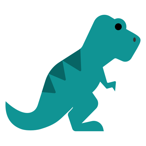 How emoji T-Rex displayed on Toss Face