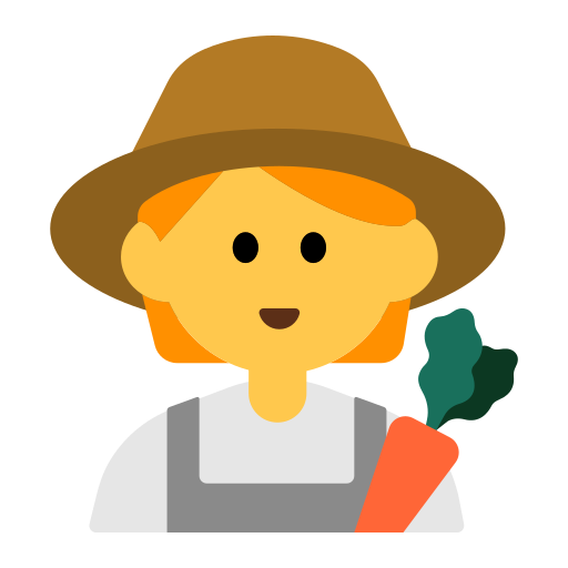 How emoji farmer displayed on Toss Face