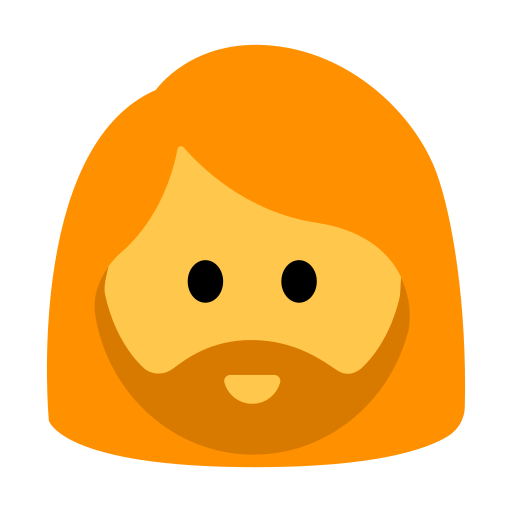 How emoji woman: beard displayed on Toss Face