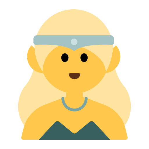 How emoji woman elf displayed on Toss Face