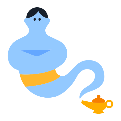 How emoji genie displayed on Toss Face