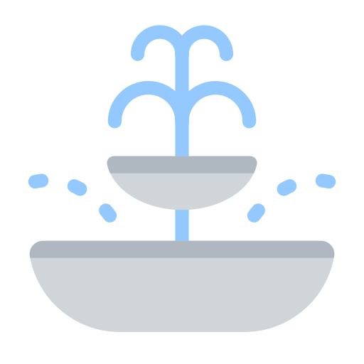 How emoji fountain displayed on Toss Face