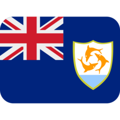 How emoji flag: Anguilla displayed on Twitter