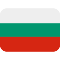 How emoji flag: Bulgaria displayed on Twitter