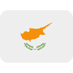 How emoji flag: Cyprus displayed on Twitter