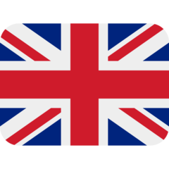 How emoji flag: United Kingdom displayed on Twitter