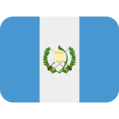 How emoji flag: Guatemala displayed on Twitter