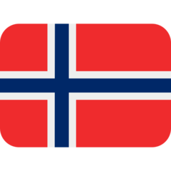 How emoji flag: Norway displayed on Twitter