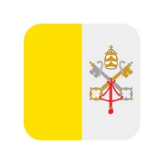 How emoji flag: Vatican City displayed on Twitter