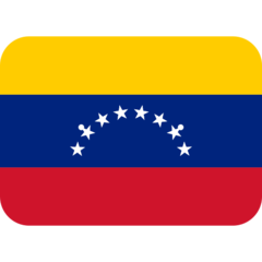 How emoji flag: Venezuela displayed on Twitter