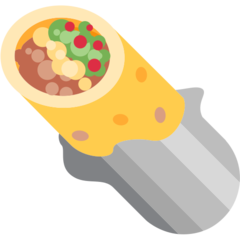 How emoji burrito displayed on Twitter