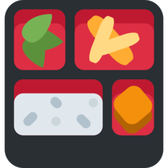 How emoji bento box displayed on Twitter