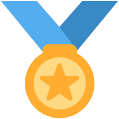 How emoji sports medal displayed on Twitter