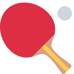 How emoji ping pong displayed on Twitter