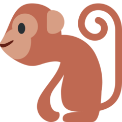 How emoji monkey displayed on Twitter