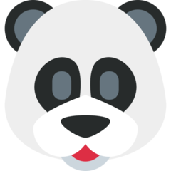 How emoji panda displayed on Twitter