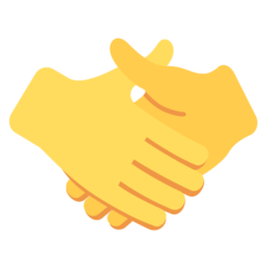 How emoji handshake displayed on Twitter