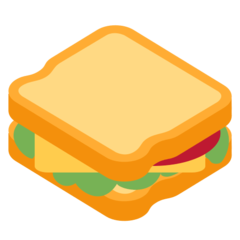 How emoji sandwich displayed on Twitter