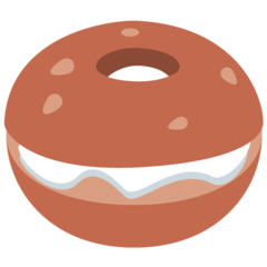 How emoji bagel displayed on Twitter