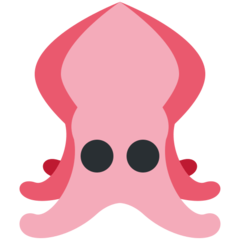 How emoji squid displayed on Twitter