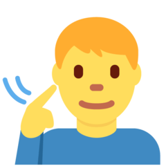 How emoji deaf man displayed on Twitter