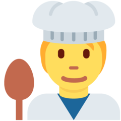 How emoji cook displayed on Twitter