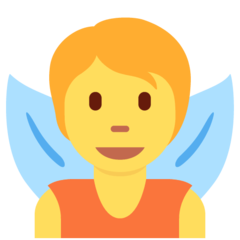 How emoji fairy displayed on Twitter