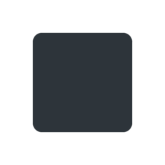 How emoji black medium-small square displayed on Twitter