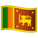 How emoji flag: Sri Lanka displayed on WhatsApp