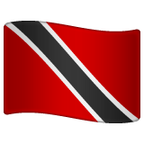 How emoji flag: Trinidad & Tobago displayed on WhatsApp