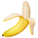 How emoji banana displayed on WhatsApp