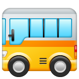 How emoji bus displayed on WhatsApp