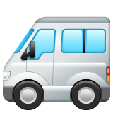 How emoji minibus displayed on WhatsApp