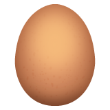 How emoji egg displayed on WhatsApp