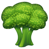 How emoji broccoli displayed on WhatsApp